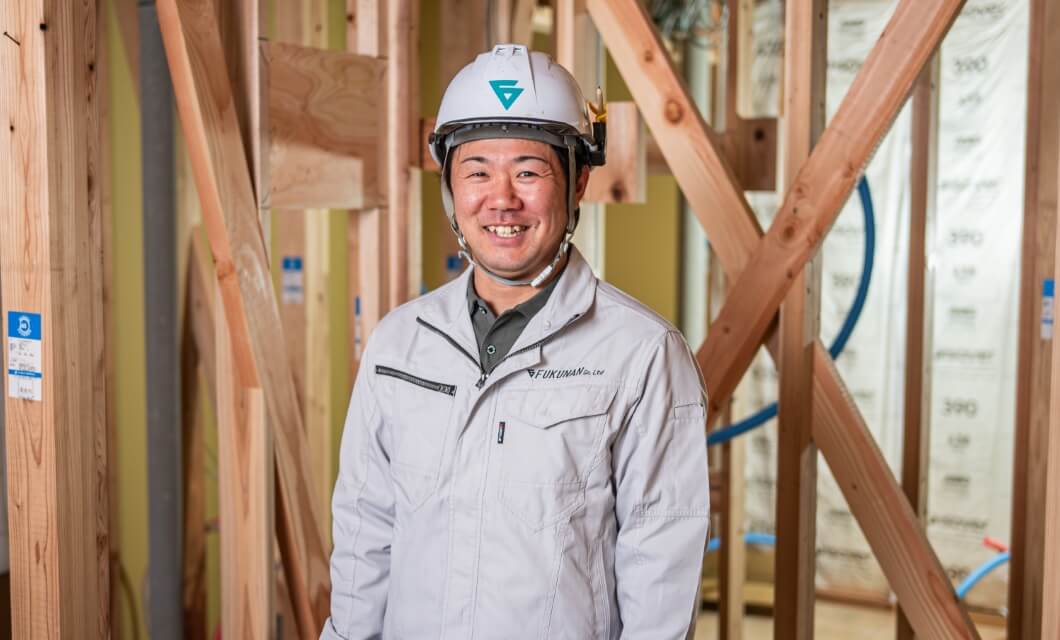 建築大工のインタビュー写真