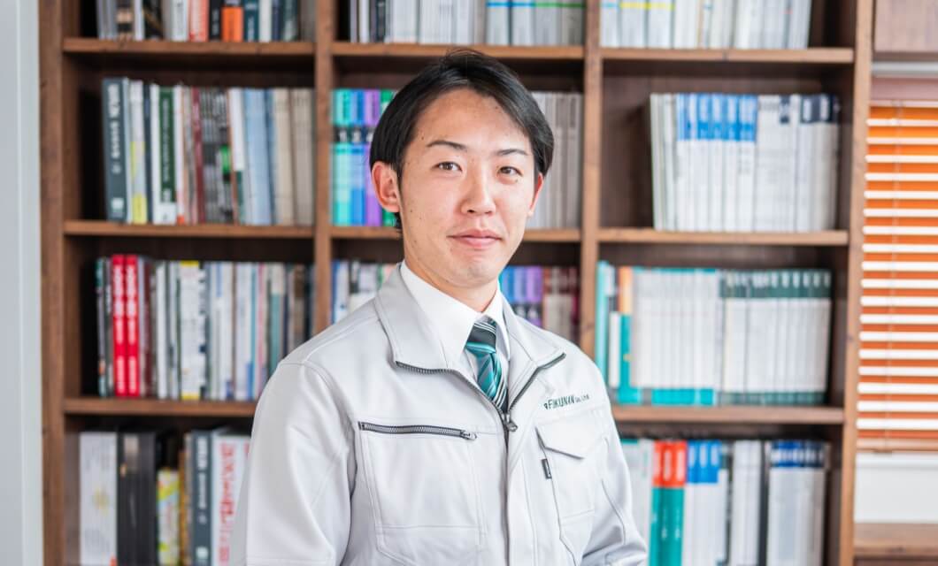 施工管理のインタビュー写真